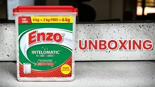 Enzo Top Load Washing Machine Detergent Powder Unboxing