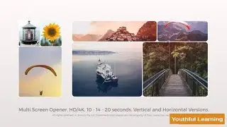 Multi Screen Opener  Multi Screen Intro  Free Download After Effects Template