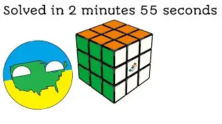 Me solving Rubik's cube