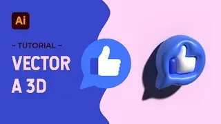 APRENDE a crear ICONOS 3D con INFLAR en ILLUSTRATOR
