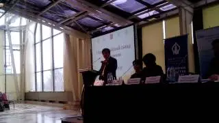 К. Апрелев на 1 Всероссийском съезде оценщиков