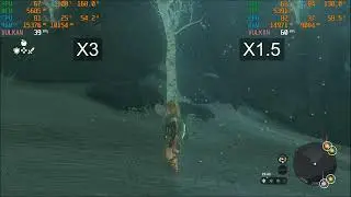 Test 4K - Zelda: Tears of the kingdom RX 7600 + Ryzen 5 5600X | Yuzu 1437 [Resolucion x1.5 vs x3]