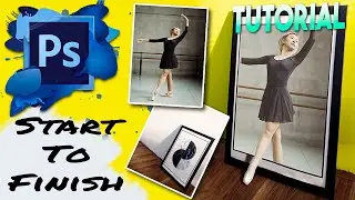 FULL TUTORIAL How To Create a 3D Picture In Photoshop2022