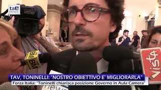 TAV, TONINELLI: "NOSTRO OBIETTIVO E' MIGLIORARLA"