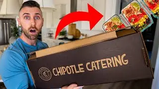 Chipotle CATERING Meal Prep HACK! |  (Quick & Easy)