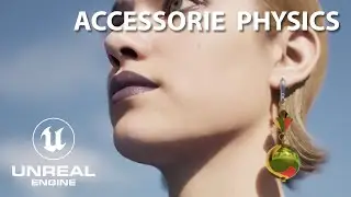 Unreal Engine 5.6 - Metahuman Accessories With Physics - Tutorial