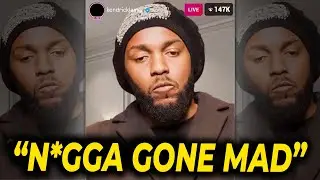 The Game FREAKS OUT After Kendrick Lamar Mocks Him On IG Live