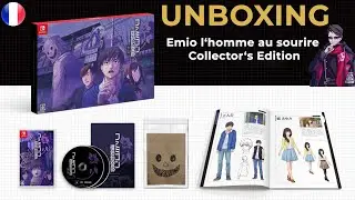 UNBOXING COLLECTOR JAPONAIS EMIO : L'HOMME AU SOURIRE - EDITION LIMITEE SWITCH | CONTENU EXCLUSIF