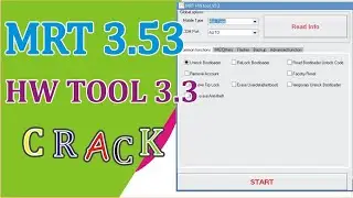 Mrt 3.53 HW Tool v3.3 No Need  Dongle | IMEI Backup Flash Bootloader Unlock Relock