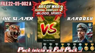 ART OF WAR 3 ESPAÑOL // BLOODSPIRIT // THE SLAYER(Free) VS HAROOSH(Full Pack)