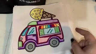 Bold cozy and easy completed pages I’ve colored in July 2024