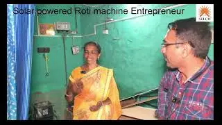 Solar powered Roti machine Entrepreneur-Nirmala Patil @shindikurbet- Gokak, Belagavi