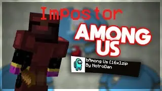 Using an Among Us Texture Pack in Bedwars | Among us Texture Pack Review