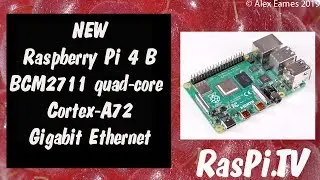 Raspberry Pi 4B Launch Video