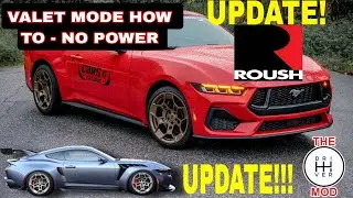 Mustang GTD/Roush UPDATES--ARE WE GETTING BOTH!?!?! 2024 Mustang VALET MODE= NO POWER!