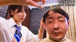 ASMR Why is this barber shop so relaxing? 【Haircut・Massage・Shaving】