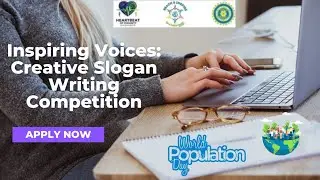Inspiring Voice Creative Slogan Writing Competition for World Population Day | Prizes & Certificate