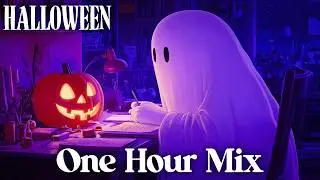 Halloween Lofi Mix | 1 Hour Spooky Chilled-Beat Vibes🎃