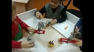 Робототехника для детей. Соревнования волчков. Клуб 