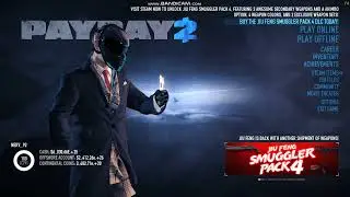 Как поменять фон главного меню в PAYDAY 2