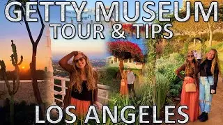 Touring the Getty Museum in LA! | Art Gardens & More