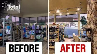 Transforming a Retail Store with an Affordable & Easy-to-Install Suspended Track Lighting System