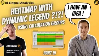 Heatmap Visual in Power BI - Part III | Dynamic Heatmap Legend with Calculation Groups