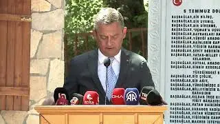 CHP GENEL BAŞKANI ÖZGÜR ÖZEL ERZİNCAN'DA 05/07/2024