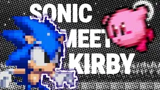 Sonic Meet Kirby(Sonic conhece Kirby Animation Meme)
