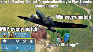 How To Win Fast in War Thunder Mobile Planes!