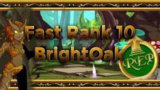 AQW - How To Get Rank 10 BrightOak Reputation Fast! (100,000 Per Hour)