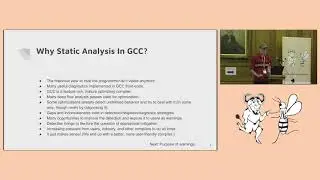 Implementing static analysis checkers in the middle-end - GNU Tools Cauldron 2018