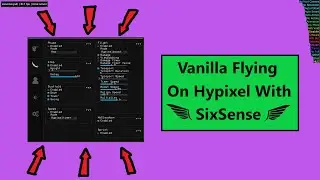 Vanilla flying on Hypixel with Sixsense