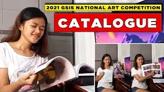 UNPACKING OF 2021 GSIS NATIONAL ART COMPETITION CATALOGUE