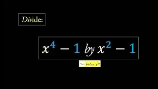 Polynomial Synthetic Division [A fifth Example:]