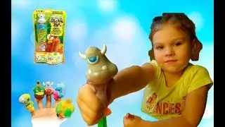 Лизун монстр Tuba Zabawy Играем слизью видео для детей