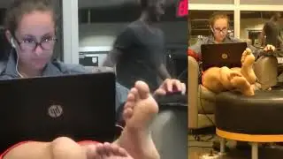 Sassy Goddess Gives Attitude About Doing Work & Breaks Library Rules, But Onlookers Can Only Drool
