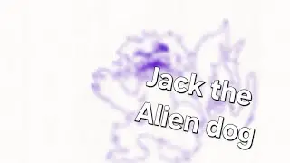 Alien dog 🤪Jack😍 Sketch animation