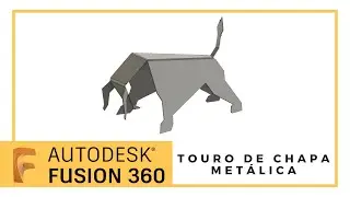 FUSION360 - Chapa metálica