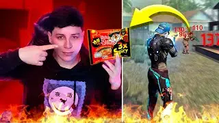 SI PIERDES COMES EL RAMEN MAS PICANTE DEL MUNDO🥵🌶 !! // PVP FREE FIRE - Juanpablo 31