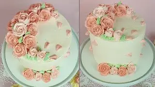 AULA LIVE - BOLO FLORAL todo no CHANTININHO - Flower Cake