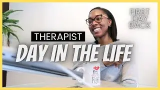 Day in the life of a Therapist | First day back to work for the new year !