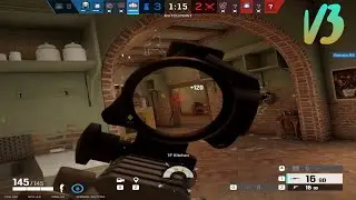 (No commentary) Rainbow Six Siege Ranked Games + Ultra PC settings  | Clips v3