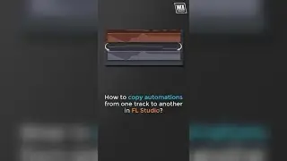 How To Copy Automation Tracks From One Track To Another in FL Studio? #Shorts