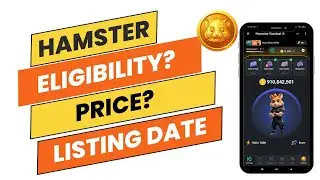 How to check Hamster kombat eligibility criteria|| Hamster kombat listing date || Hamster coin price