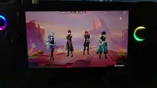Genshin Impact on ROG Ally X High Settings Gameplay