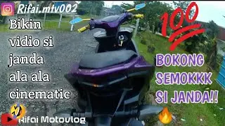 MODIFIKASI YAMAHA AEROX 155cc VVA || cinematic ala ala si janda🔥