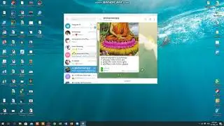How to create button link to another account in Telegram
