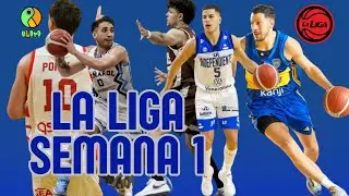 🏀Semana 1💥 de La Liga Nacional de Básquet 🏀🏀