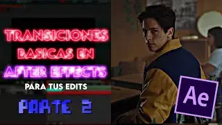 Transiciones Básicas en After Effects // 3 favorite transitions